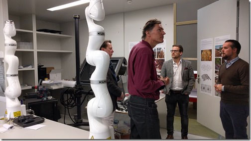 Peter, Jeremy, Philipp and Dr Block