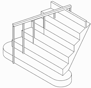 New in Revit 2017 - In-Place Stair Category - Revit news