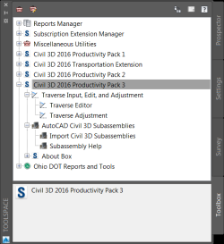 C3D 2016 PP3 Toolbox