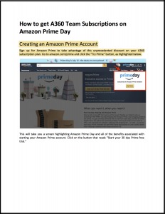 Amazon Prime Day Tutorial