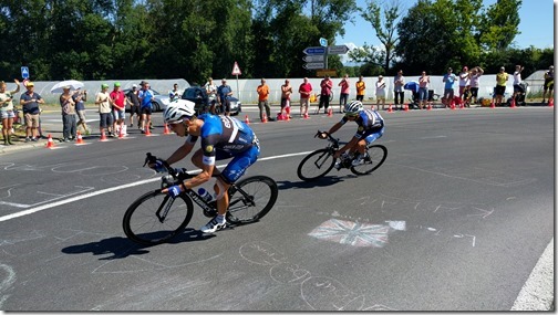 The Etixx-Quick Step breakaway