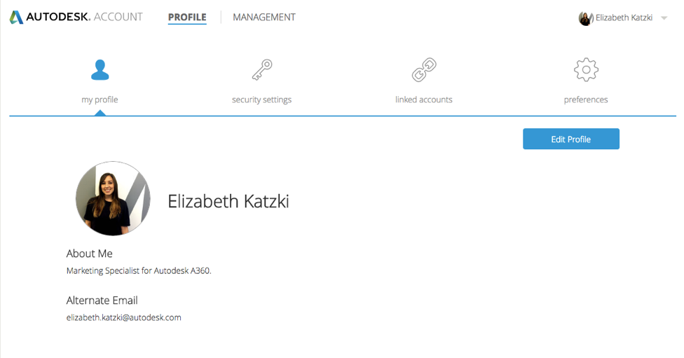 Autodesk Accounts Portal
