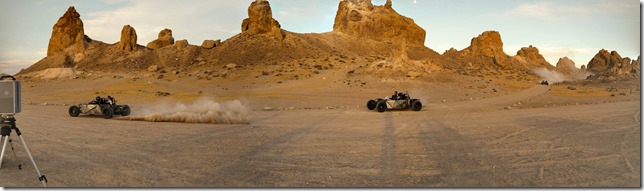 The Hackrod mule testing at Trona Pinnacles May 2016