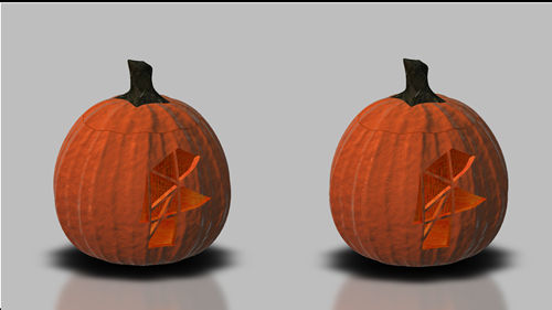 Stereo pumpkin