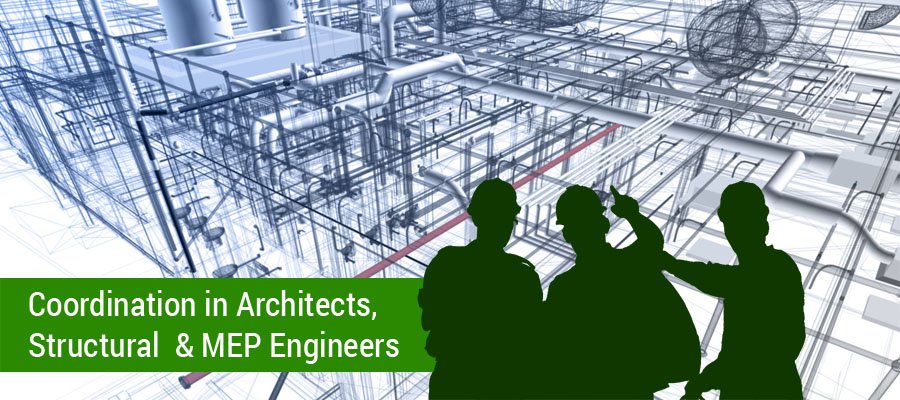 Coordination in Architects, Structural & MEP Engineers