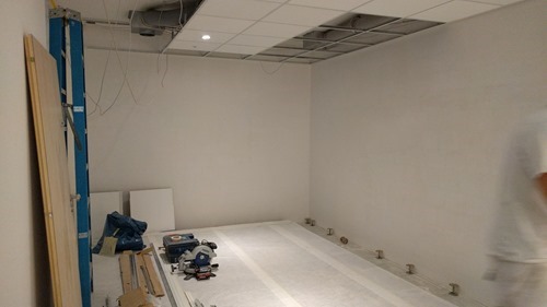 The VR room is getting there, steadily