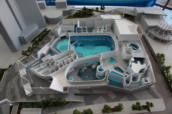 A scale model of Ripley's Aquarium of Canada in Toronto illustrates the complexity of the facility's design. (Image courtesy of Ripley Entertainment Inc.)