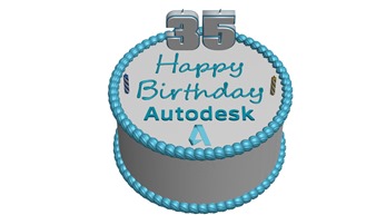 Happy 35th Birthday Autodesk