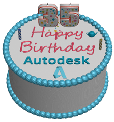 Happy 35th Birthday Autodesk