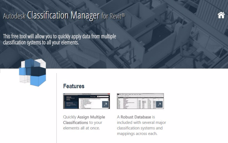 Revit Classification manager free BIM Interoperability tools