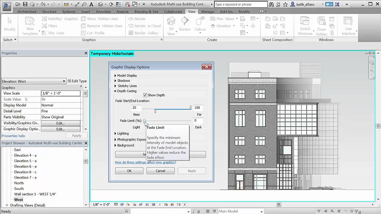 Depth Cueing - Revit news