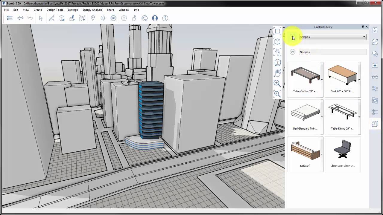 Revit 2017 RFA FormIt Converter Revit news