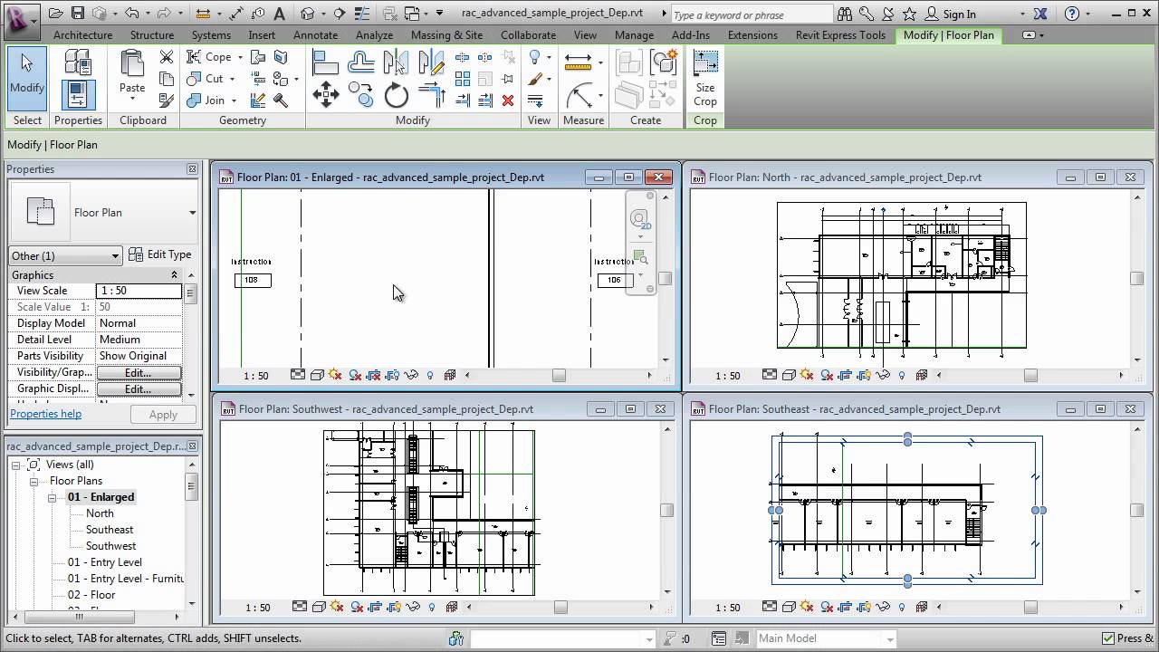 how to make a dependent view in revit