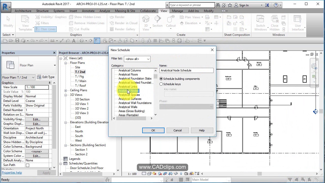 REVIT 2017 ARCH 35 ROOMS TAGS SCHEDULES Revit news
