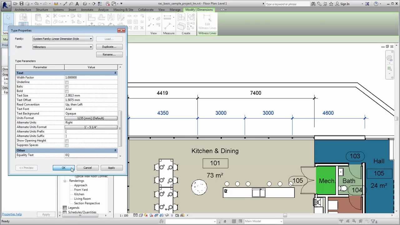 Autodesk Revit: Alternate Dimension Units - Revit news
