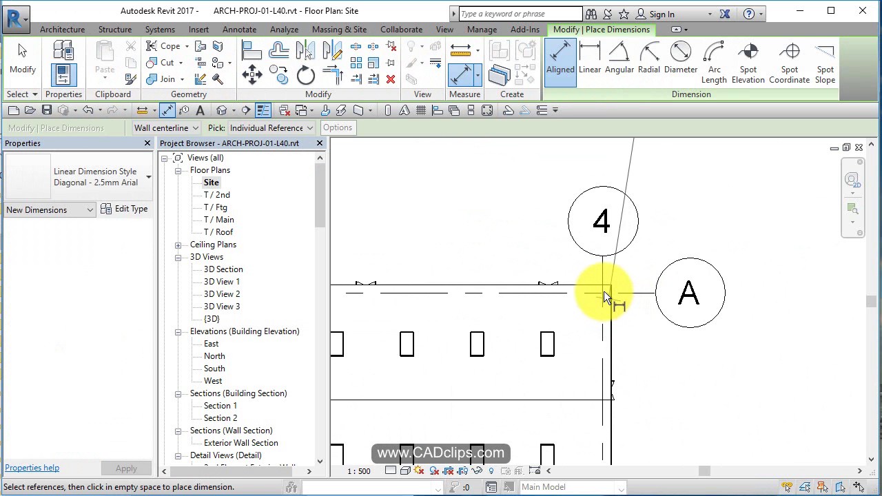 REVIT 2017 ARCH 43 PROPERTY LINES Revit news