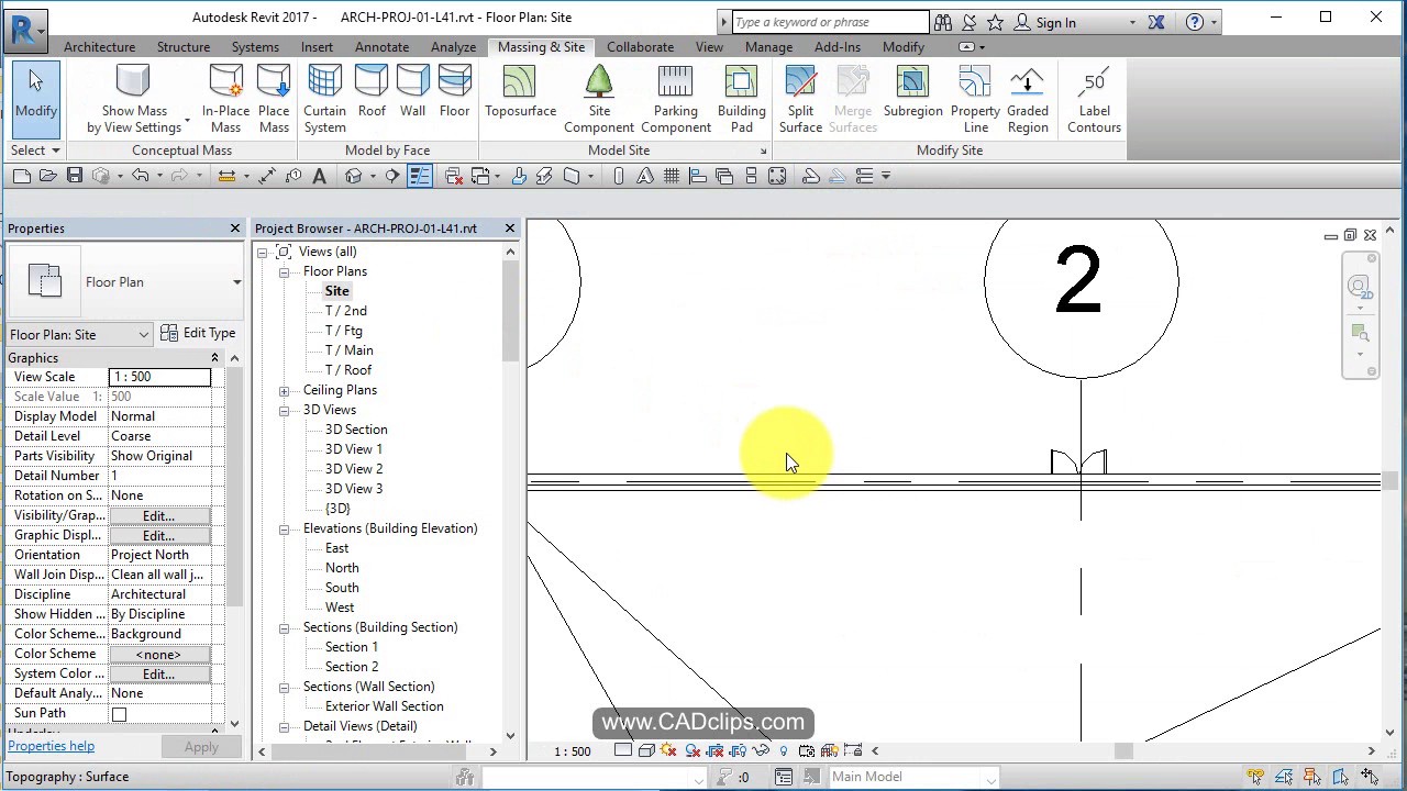 REVIT 2017 ARCH 46 TOPOSURFACE NEW GRASS MATERIAL Revit News revit-2017-arch-46-toposurface-new-grass-material-revit-news