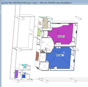 Color Fill Legend in a 3D View and See Rooms in 3D in Revit