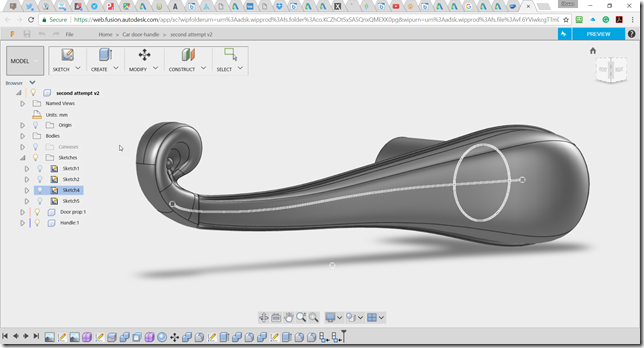 Fusion 360 in the browser