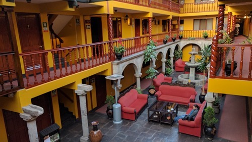Our hotel in Cusco