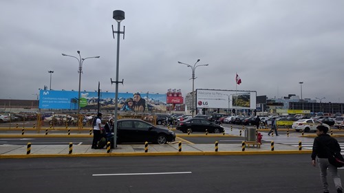 Back in Lima, just passing through