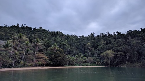 An inaccessible beach near Paraty