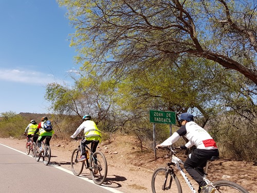 More biking pilgrims