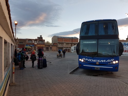 Our bus from Salta