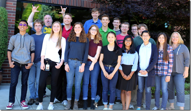 Autodesk Lake Oswego High School Summer Interns 2017