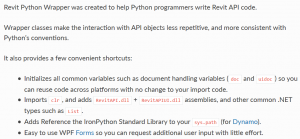 Revit API Python and Ruby Samples and Development Tools