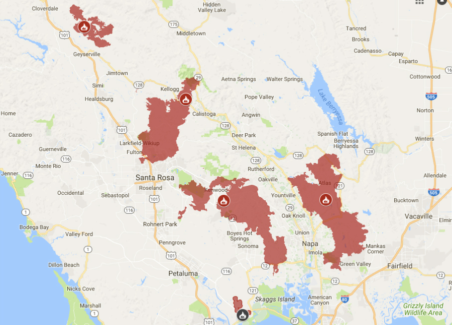 Northern California Fires Revit news