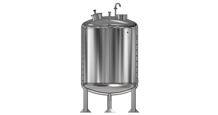 3D CAD Model of Industrial Storage Tank made with Product Configurator