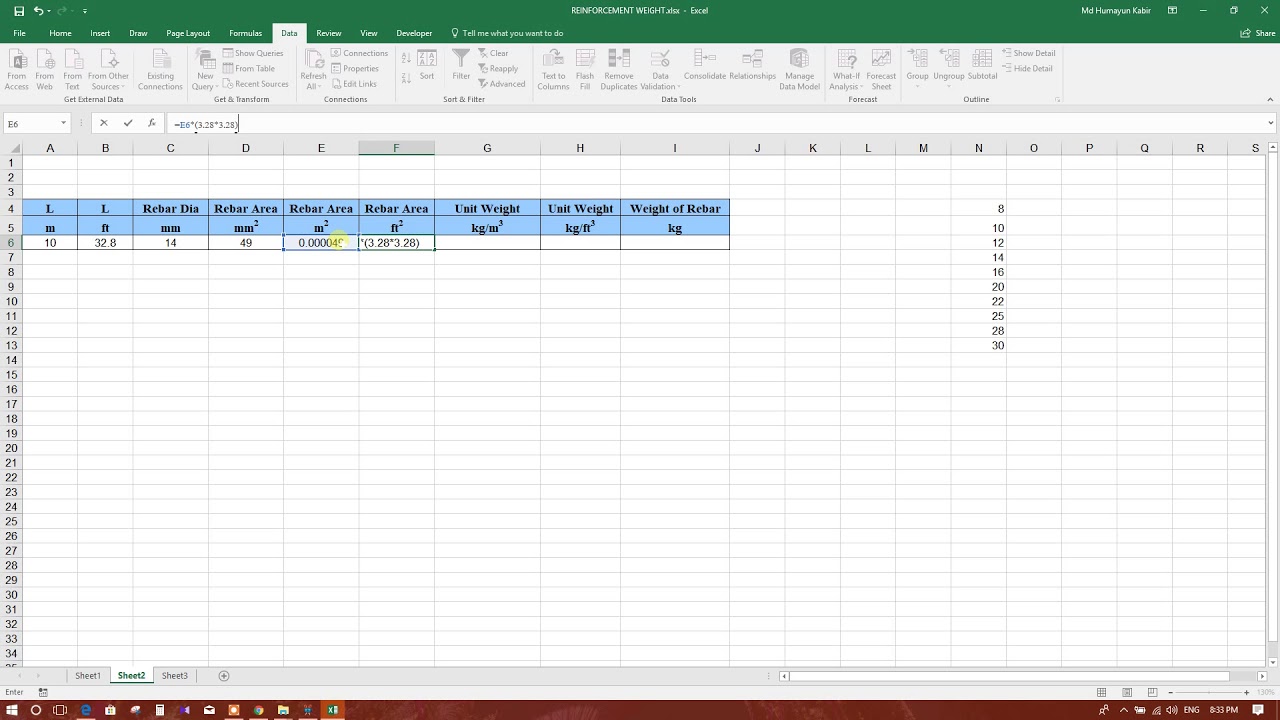 HOW TO CALCULATE REINFORCEMENT/REBAR WEIGHT EASILY Revit news