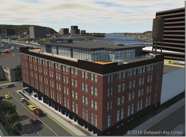 The Autodesk Portland office in Autodesk Infraworks.