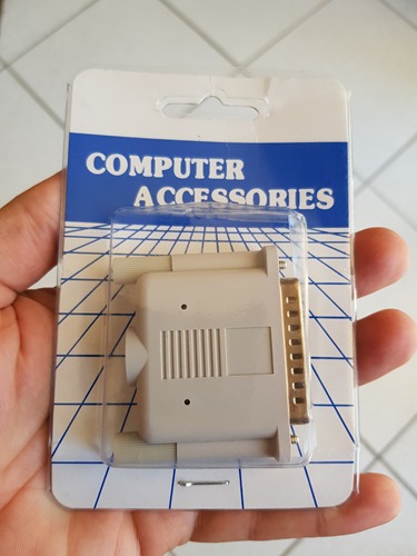 Front view of a computer accessory