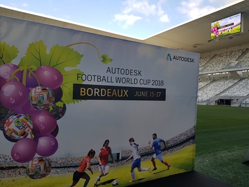 Autodesk Football World Cup 2018 in Bordeaux