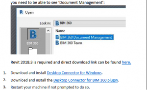 Using BIM 360 Document Management in Revit