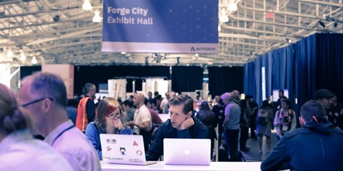 Forge City in the AU 2017 Exhibit Hall
