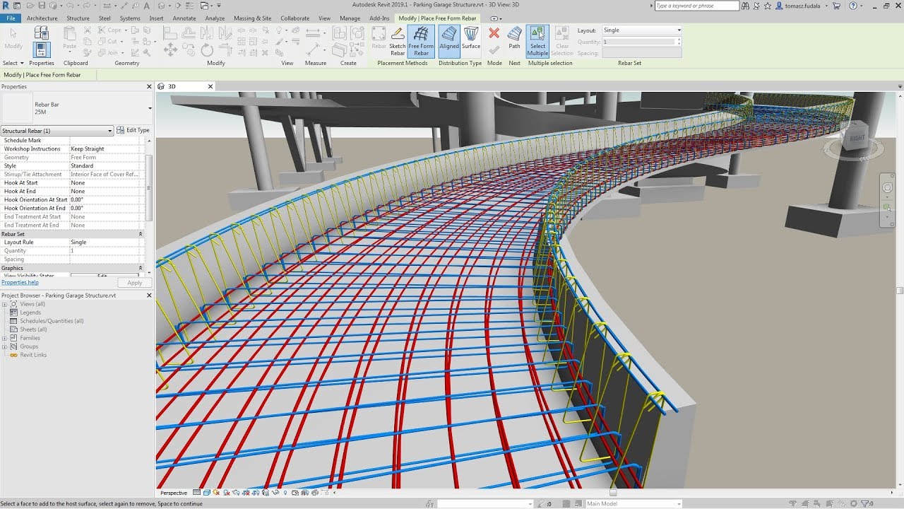 model in place revit model in place revit