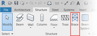 Revit 2019 Bracing Commnad