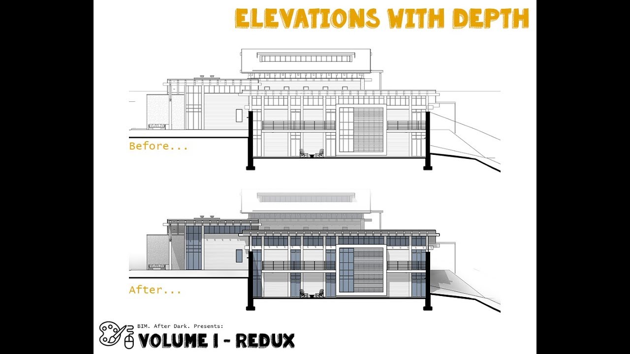 Adding Depth To Your Revit Elevations Revisited Revit News adding-depth-to-your-revit-elevations-revisited-revit-news