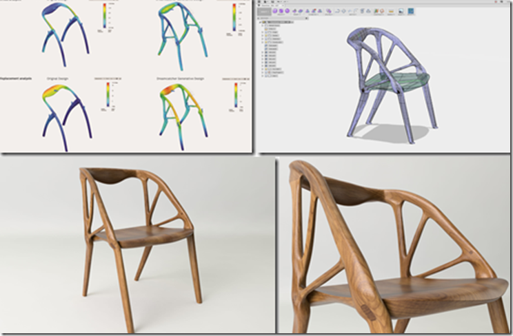 Generative Designed Elbo Chair