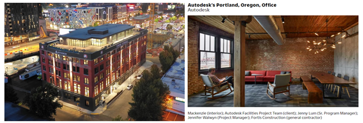 Innovation by Design Nomination for Autodesk Portland Office