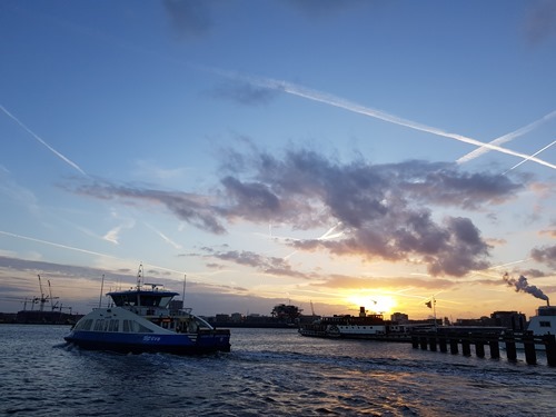 The ferry across to the mainland