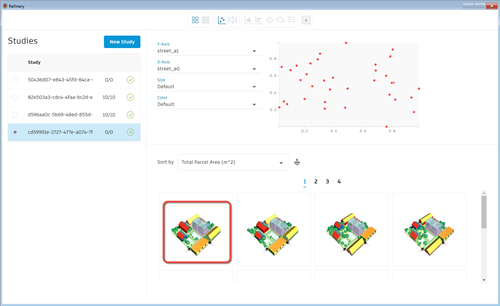 3D thumbnails in Refinery's Design Grid