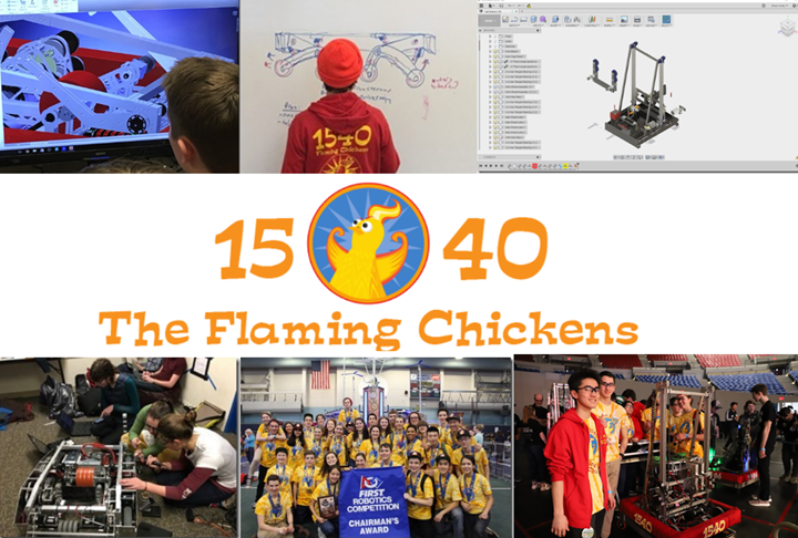 FIRST FRC TEam 1540 Flaming Chickens