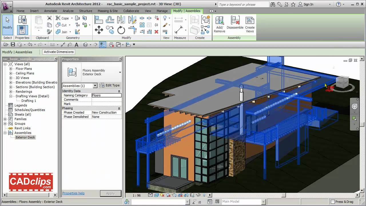 REVIT Assembly or Assemblies CADclips Revit news