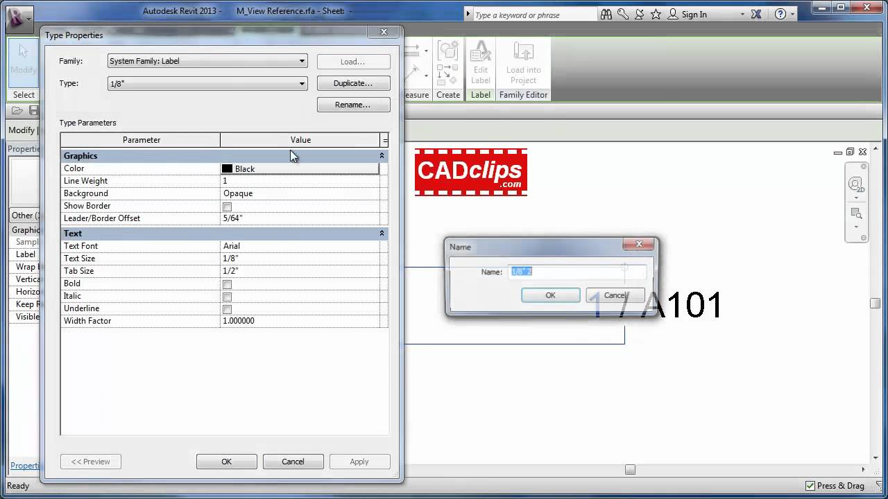 revit view reference tag family download