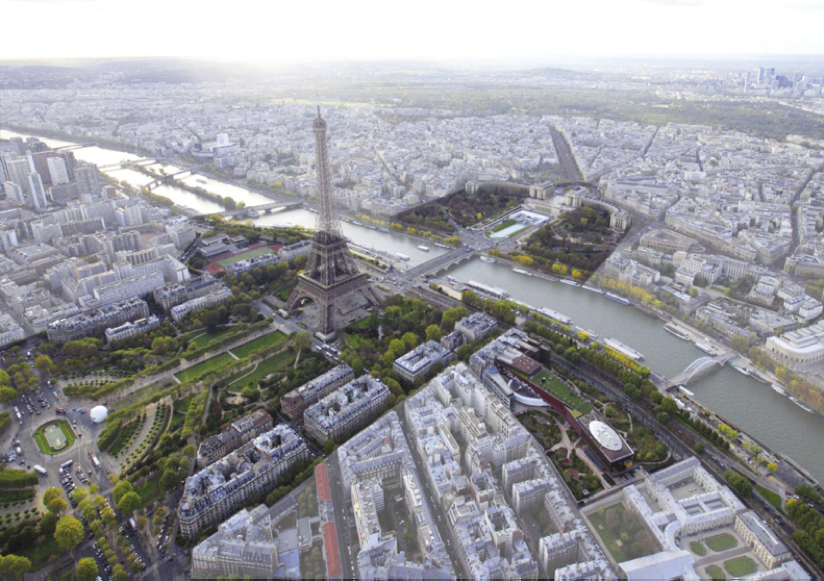 City of Paris Names Winning Design Team to Reimagine the Eiffel Tower Landscape Using BIM