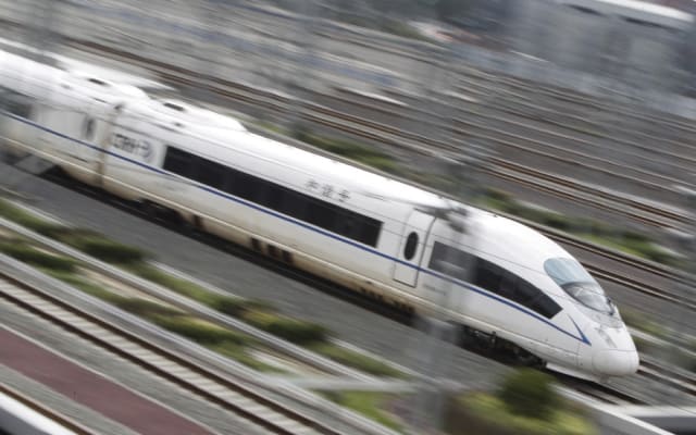 Chinese HSR. (Image courtesy of Reuters.)